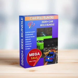 2600+ Car Collection Reels Bundle