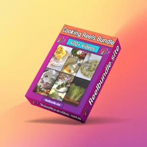 Cooking Reels Bundle ( 400+ Videos)