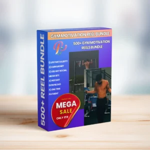 500+ GYM Motivation Reel bundle