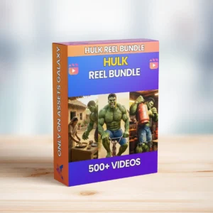 Hulku Reels Bundle | Viral Instagram & TikTok Content Pack