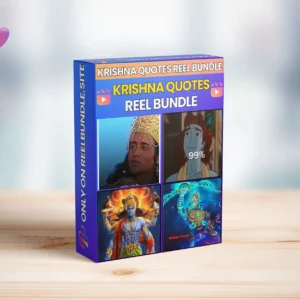 Krishna Quotes Reel Bundle 200+ Videos