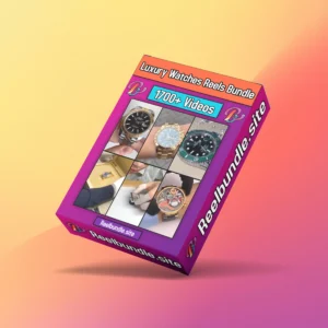 Luxury Watches Reels Bundle ( 1700+ Videos)