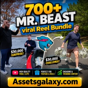 700+ Mr. Beast Reels Bundle | Viral Instagram & YouTube Shorts Videos