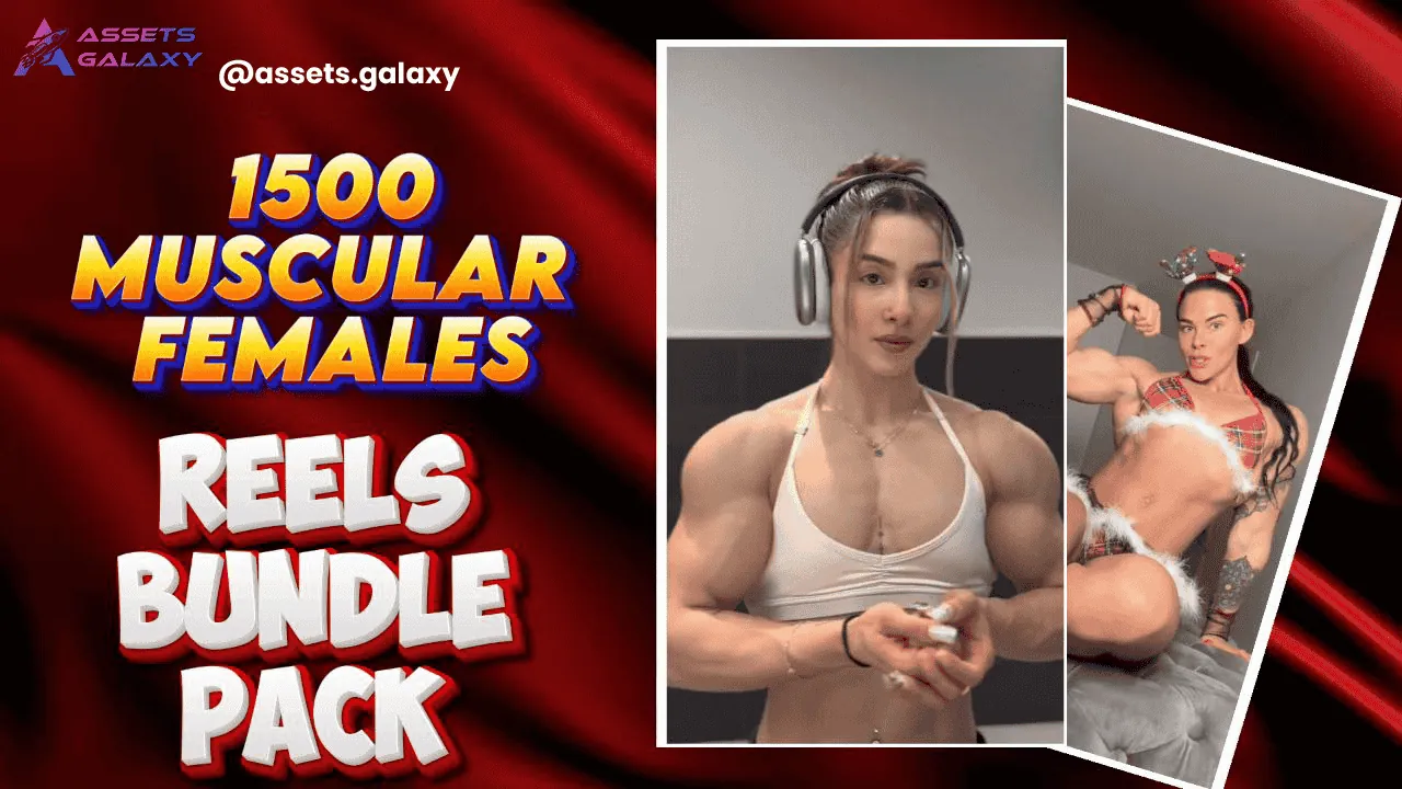 Muscular females reels bundle pack